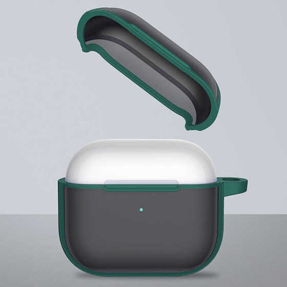 Apple Airpods 3 Kılıf Transparan Buzlu Görünüm Benks Mist Hybrid Kılıf