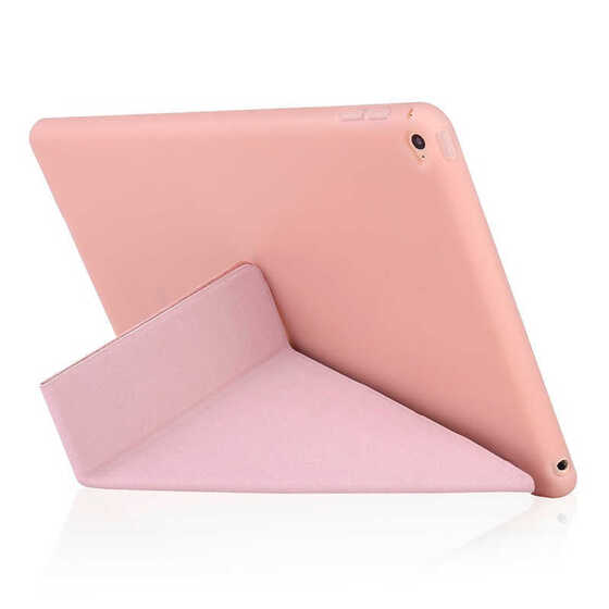 Apple iPad 10.2 2021 (9.Nesil) Kılıf Kalem Bölmeli Standlı Smart Cover