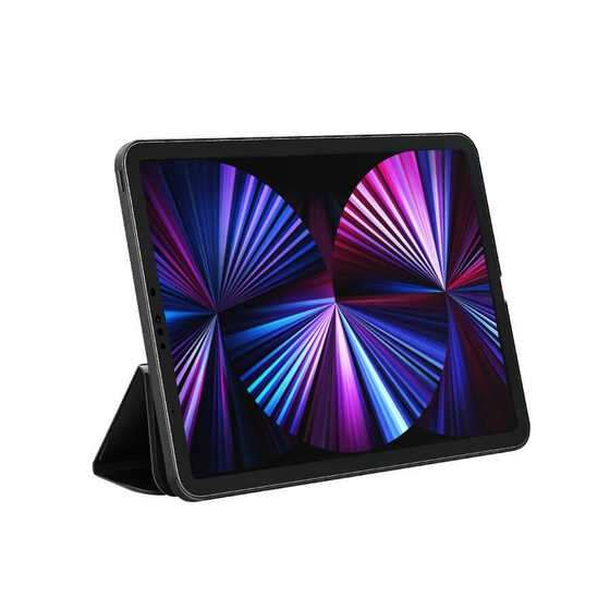 Apple iPad 10.2 2021 (9.Nesil) Wiwu Ayrılabilen Magnetik Standlı Pu Deri Tablet Kılıfı