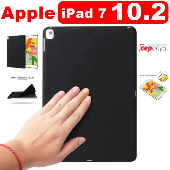 Apple iPad 7 10.2 Sky Mat Soft Kaliteli Slikon Tablet Kılıf