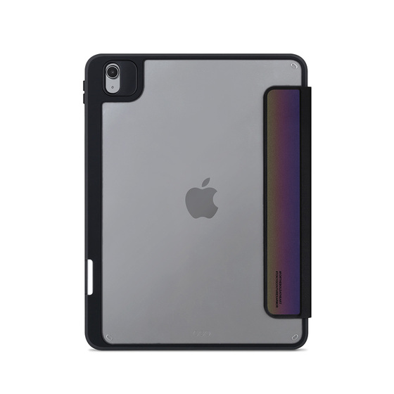 Apple iPad Air 10.9 2020 (4.Nesil) Kılıf SkinArma Holografik Tasarımlı Arkası Şeffaf Çıkarılabilir Magnetik Kira Kobai Kılıf