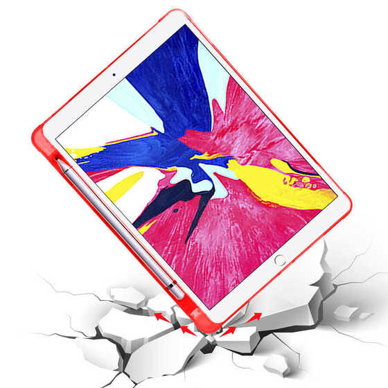 Apple iPad Pro 10.5 (7.Nesil) Kılıf Kalem Bölmeli Standlı Smart Cover