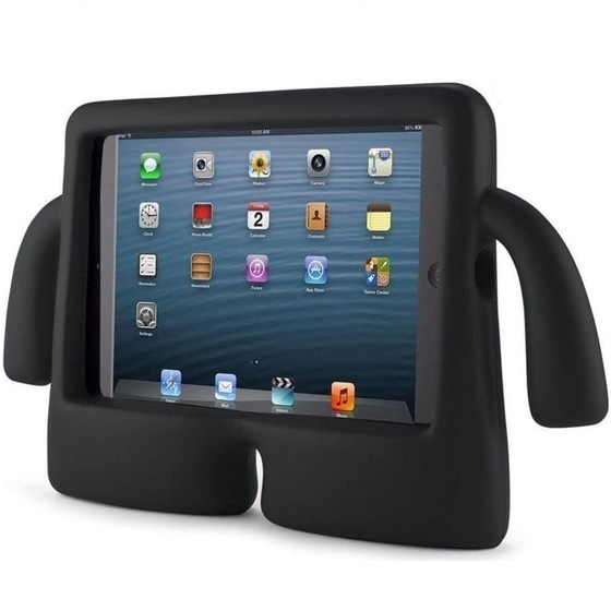 Apple iPad Pro 10.5 Tam Uyum Figürlü Çocuk Silikon Tablet Kılıf