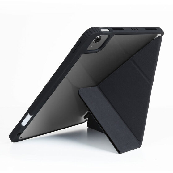 Apple iPad Pro 11 2021 (3.Nesil) Kılıf SkinArma 360 Tam Koruma Airbagli Arkası Şeffaf Standlı Shingoki Kılıf