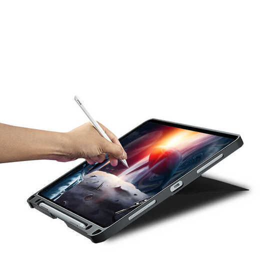 Apple iPad Pro 11 2022 M2 Wiwu Mag Touch Klavyeli Standlı Kılıf Touchpad Özellikli