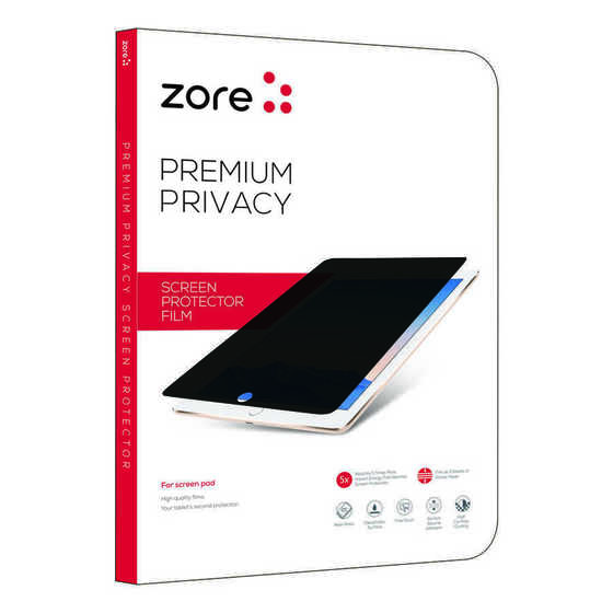 Apple iPad Pro 12.9 2021 (5.Nesil) Privacy Hayalet Tablet Cam Ekran Koruyucu