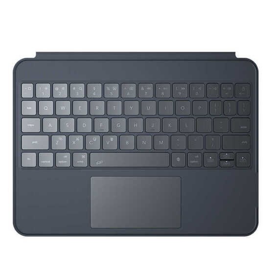 Apple iPad Pro 12.9 2022 M2 Uyumlu Benks KB02 Kablosuz Klavyeli Kılıf Bluetooth Trackpad Keyboard