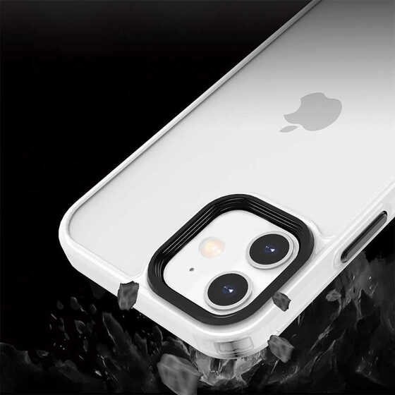 Apple iPhone 11 Kılıf Yükseltilmiş Kenar Korumalı Airbag Silikon