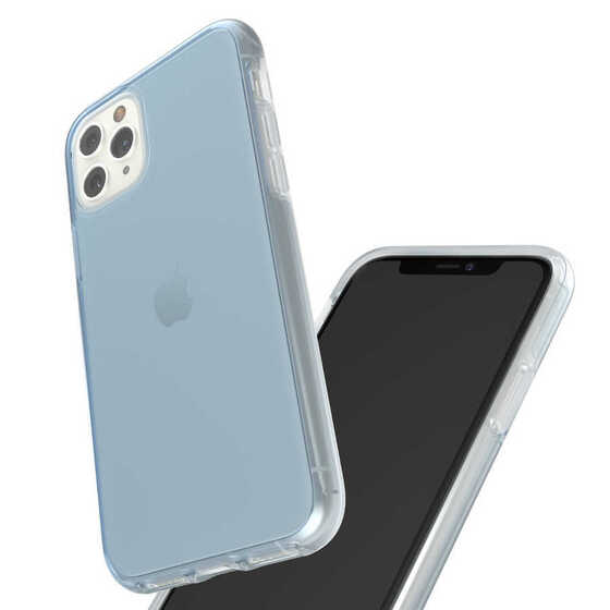 Apple iPhone 11 Pro Max Transparan UR Renki Transparan Ice Cube Kapak