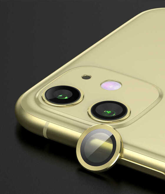 Apple iPhone 12 CL-02 ​​​​Kamera Lens Koruyucu Lüx Cam Koruma