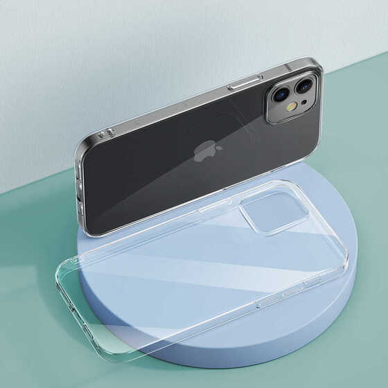 Apple iPhone 12 Kılıf Benks Transparent Kapak