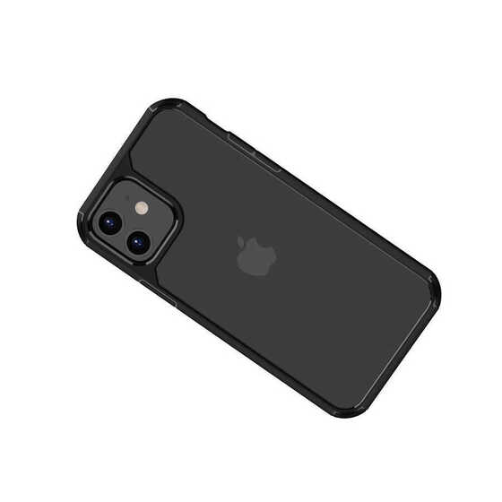 Apple iPhone 12 Kılıf Kamera Çıkıntılı Lüx Kapak