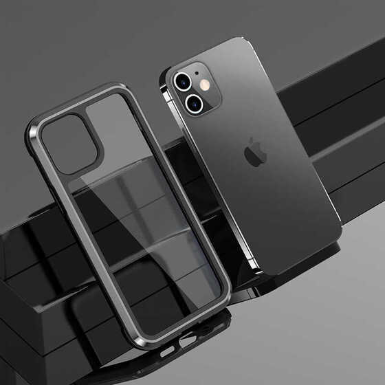 Apple iPhone 12 Kılıf Wiwu Defens Armor Kapak