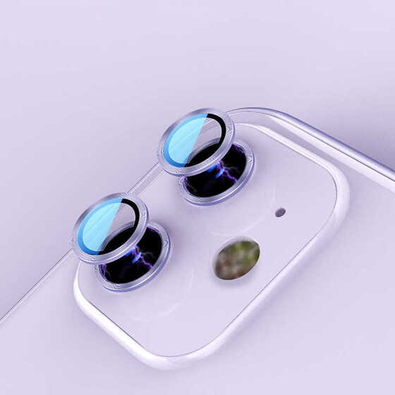 Apple iPhone 12 Mini CL-02 ​​​​Kamera Lens Koruyucu Lüx Cam Koruma