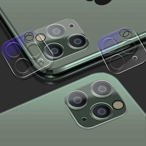 Apple iPhone 12 Pro Kamera Lens Koruyucu 0,2mm İnce Koruma