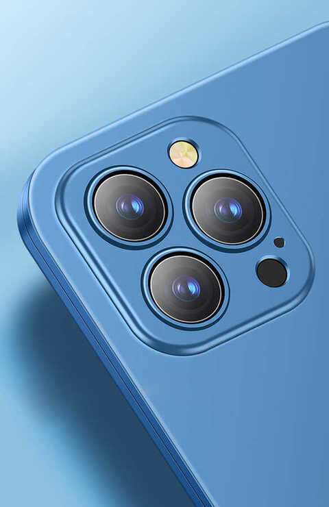 Apple iPhone 12 Pro Kılıf 360 Lüx Tam Koruma Led