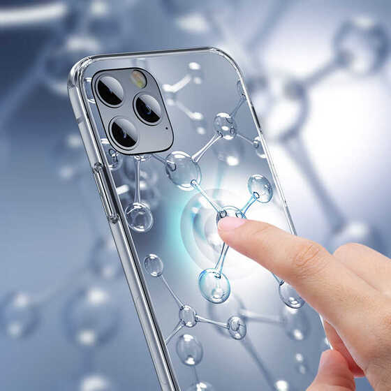 Apple iPhone 12 Pro Kılıf Benks Magic Crystal Clear Glass Kapak