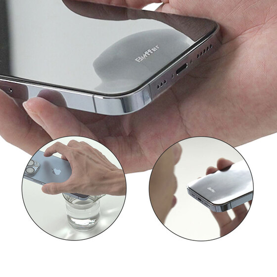 Apple iPhone 12 Pro Kolay Uygulama Aparatlı Hadid Glass Cam Ekran Koruyucu