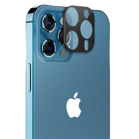 Apple iPhone 12 Pro Max Araree C-Subcore Temperli Kamera Koruyucu