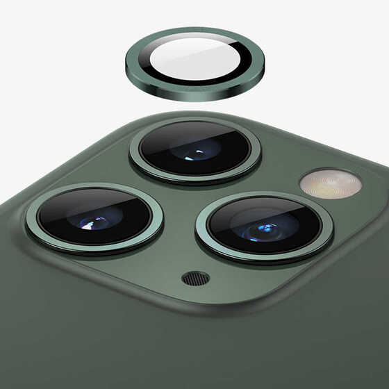Apple iPhone 12 Pro Max CL-02 ​​​​Kamera Lens Koruyucu Lüx Cam Koruma