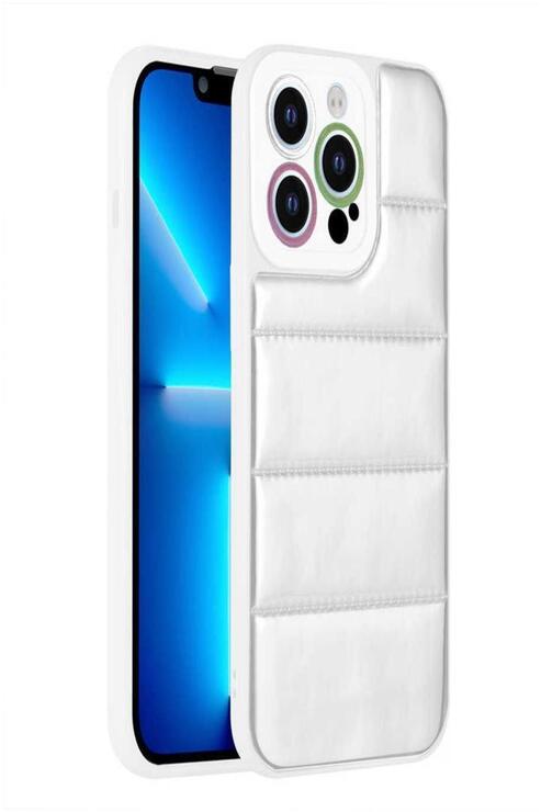 Apple iPhone 12 Pro Max Kılıf Kamera Korumalı Airbagli Renkli TPU Kapak