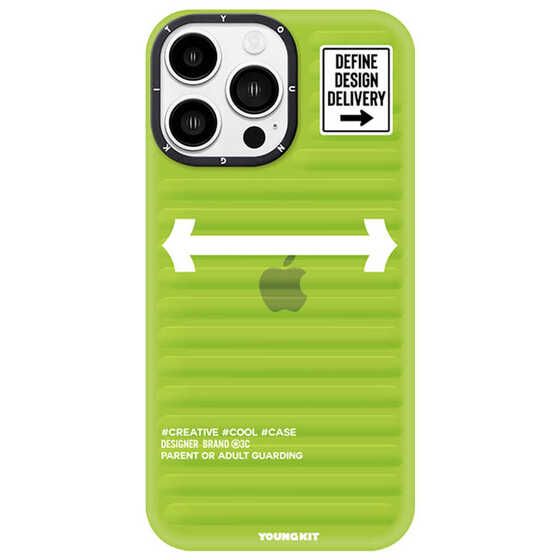 Apple iPhone 12 Pro Max Kılıf YoungKit Luggage FireFly Serisi Kapak