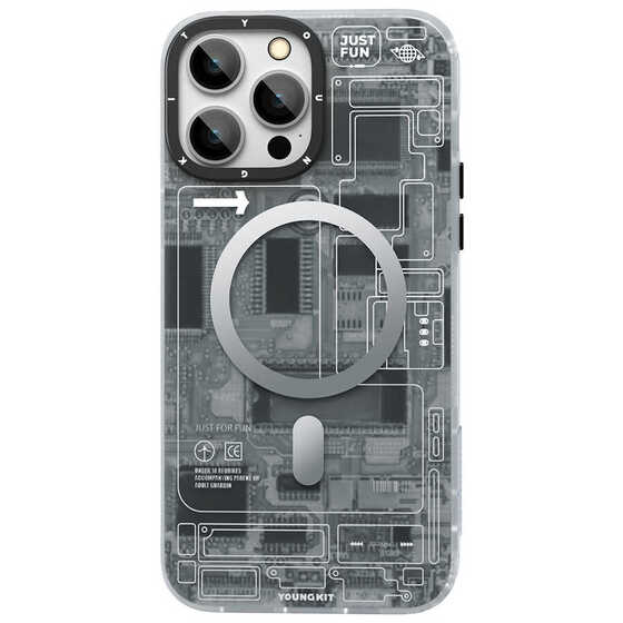 Apple iPhone 12 Pro Max Kılıf YoungKit Technology Serisi Kapak