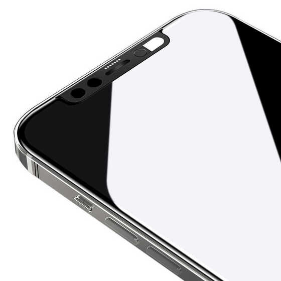 Apple iPhone 12 Pro Secret Ön Kamera On Off Temperli Cam Ekran Koruyucu