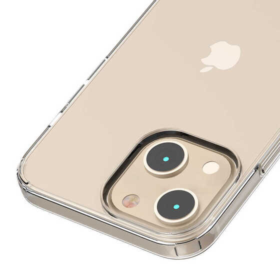 Apple iPhone 13 Kılıf Şeffaf Lüx Ultra Koruma Silikon