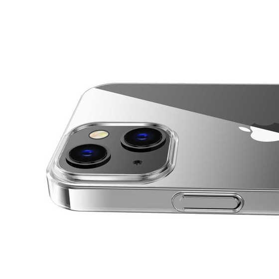Apple iPhone 13 Kılıf Ultra İnce Sert Kamera Çıkıntılı Vonn Kapak