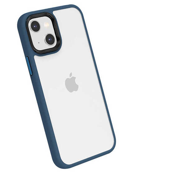 Apple iPhone 13 Kılıf Yükseltilmiş Kenar Korumalı Airbag Silikon