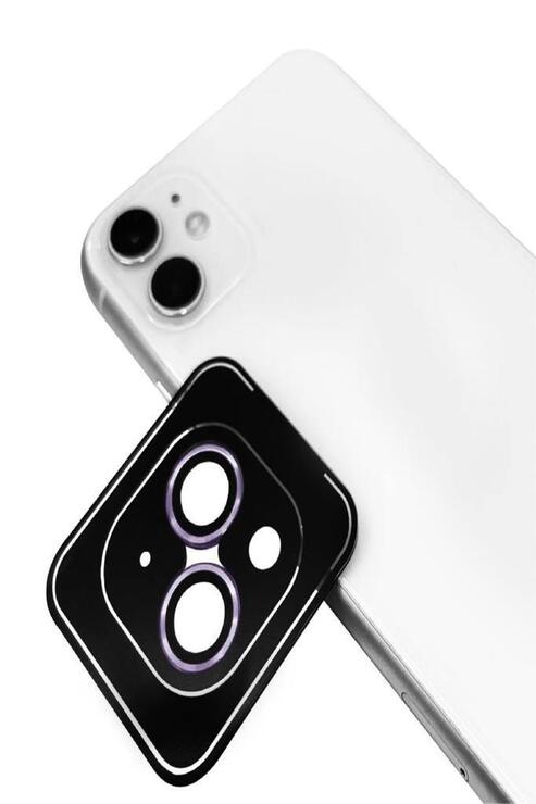 Apple iPhone 13 Mini Uyumlu CL-09 ​​​​Kamera Lens Koruyucu Kolay Takma Aparatlı