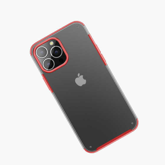 Apple iPhone 13 Pro Max Kılıf Kamera Çıkıntılı Airbag Tasarım Sert Silikon