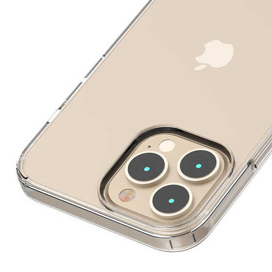 Apple iPhone 13 Pro Max Kılıf Şeffaf Lüx Ultra Koruma Silikon