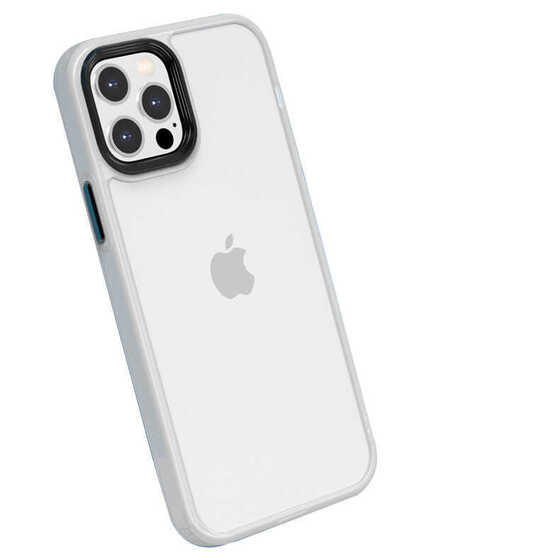 Apple iPhone 13 Pro Max Kılıf Yükseltilmiş Kenar Korumalı Airbag Silikon