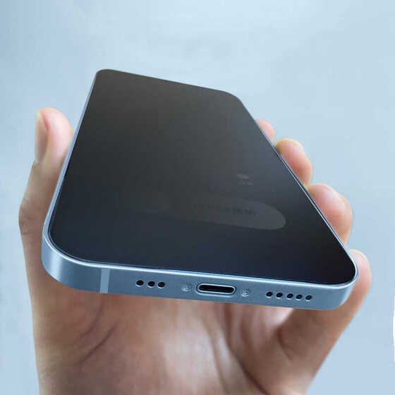 Apple iPhone 13 Pro Max Wiwu Easy İnstall Hayalet Gizli Temperli Ekran Koruyucu