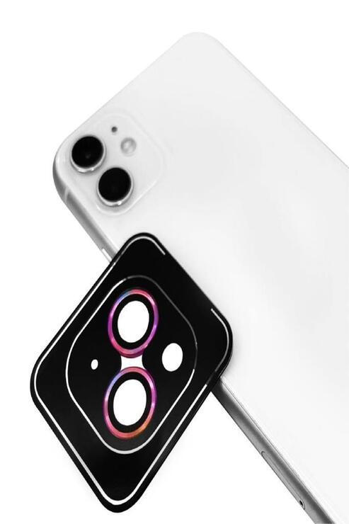 Apple iPhone 13 Uyumlu CL-09 ​​​​Kamera Lens Koruyucu Kolay Takma Aparatlı