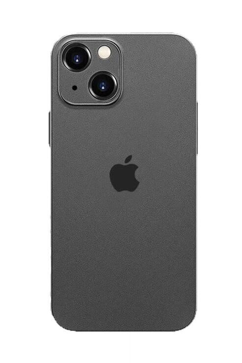 Apple iPhone 14 Kılıf Ultra İnce Lüks Kamera Çıkıntılı PP Silikon