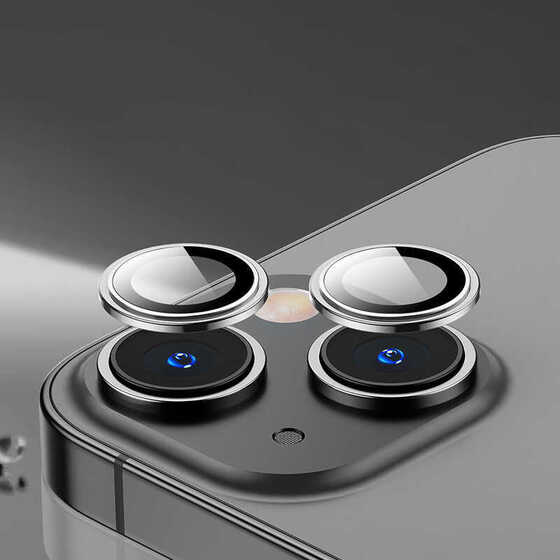Apple iPhone 14 ​​​Plus Wiwu Lens Guard Metal Kamera Lens Koruyucu