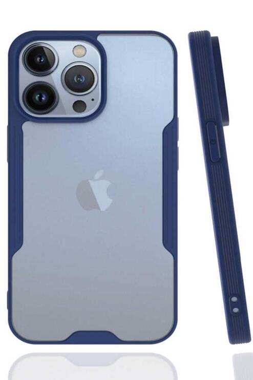 Apple iPhone 14 Pro Kılıf Kamera Korumalı Arkası Şeffaf Silikon