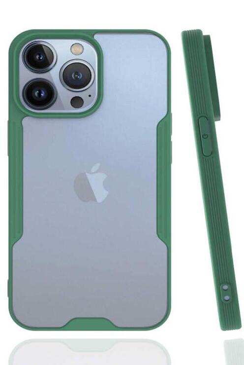 Apple iPhone 14 Pro Kılıf Kamera Korumalı Arkası Şeffaf Silikon