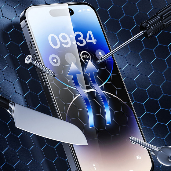 Apple iPhone 14 Pro Max Benks V Pro Sapphire Coating Ekran Koruyucu + Kolay Uygulama Aparatlı