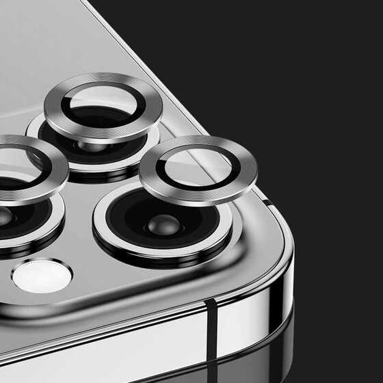 Apple iPhone 14 Pro Max CL-07 Kamera Temperli Cam Lens Koruyucu