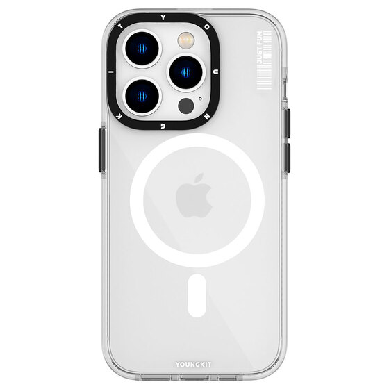 Apple iPhone 14 Pro Max Kılıf Magsafe Şarj Özellikli YoungKit Crystal Color Serisi Kapak