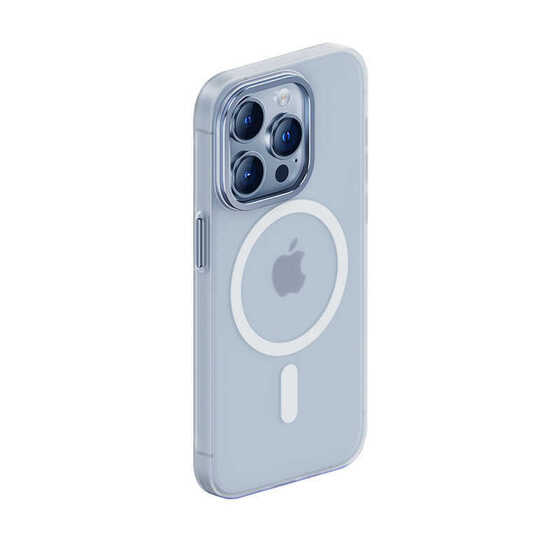Apple iPhone 14 Pro Max Kılıf Sararmayan Wireless Şarj Destekli Benks Yeni Seri Magnetik Haze Kapak