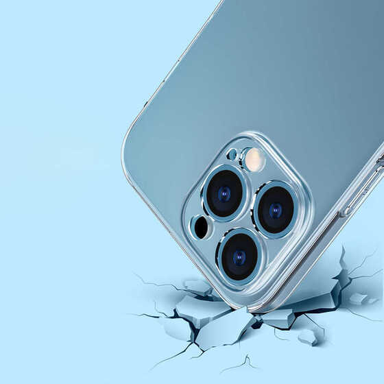 Apple iPhone 14 Pro Max Kılıf Ultra İnce Sert PC Luxury Kapak