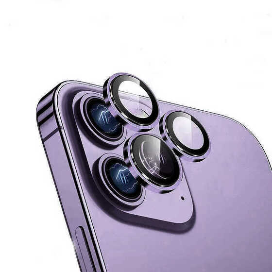Apple iPhone 14 Pro ​​​Max Wiwu Lens Guard Metal Kamera Lens Koruyucu