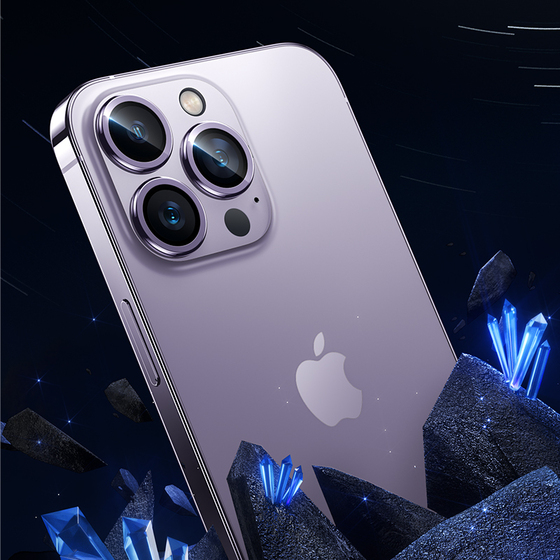 Apple iPhone 14 Pro Uyumlu Benks DR Sapphire Kamera Lens Koruyucu