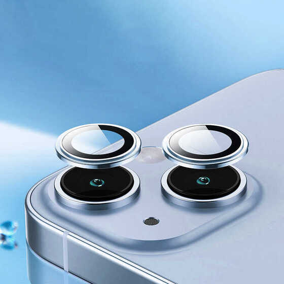 Apple iPhone 14 ​​​Wiwu Lens Guard Metal Kamera Lens Koruyucu