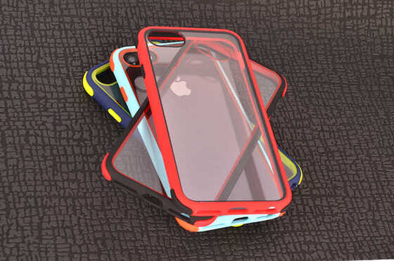 Apple iPhone 7 Zore Tiron Airbag Renkli Kapak